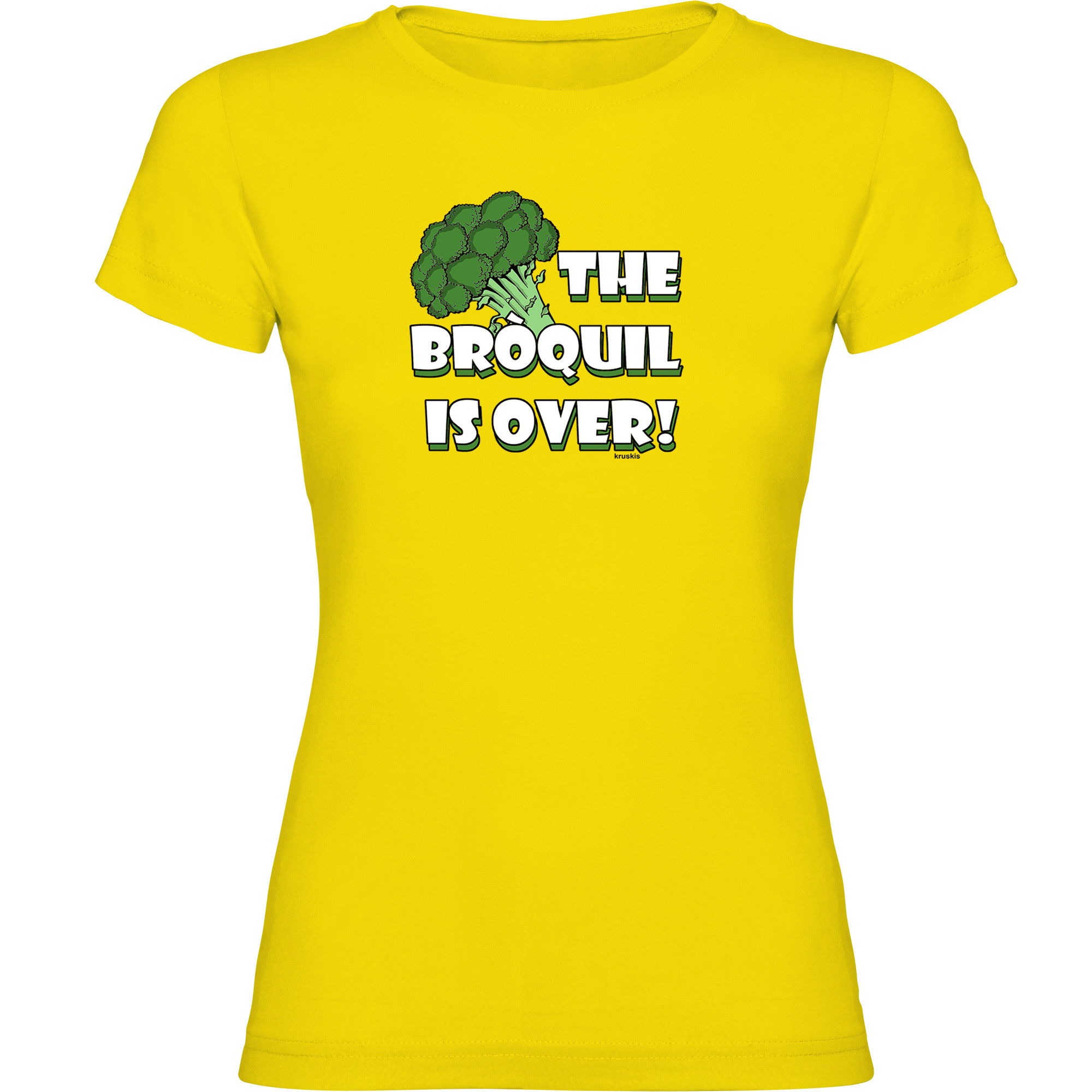 T Shirt Catalogna The Broquil Is Over Manica Corta Donna