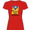 T Shirt Katalonia 11 de Setembre 2012 Krotki Rekaw Kobieta