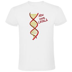 Camiseta Catalunya ADN 100x100 Catala Manga Corta Hombre
