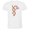 T Shirt Catalonia ADN 100x100 Catala Short Sleeves Man