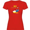 T Shirt Catalonia Bee Independent Short Sleeves Woman