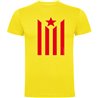 T Shirt Catalonia Estelada Short Sleeves Man