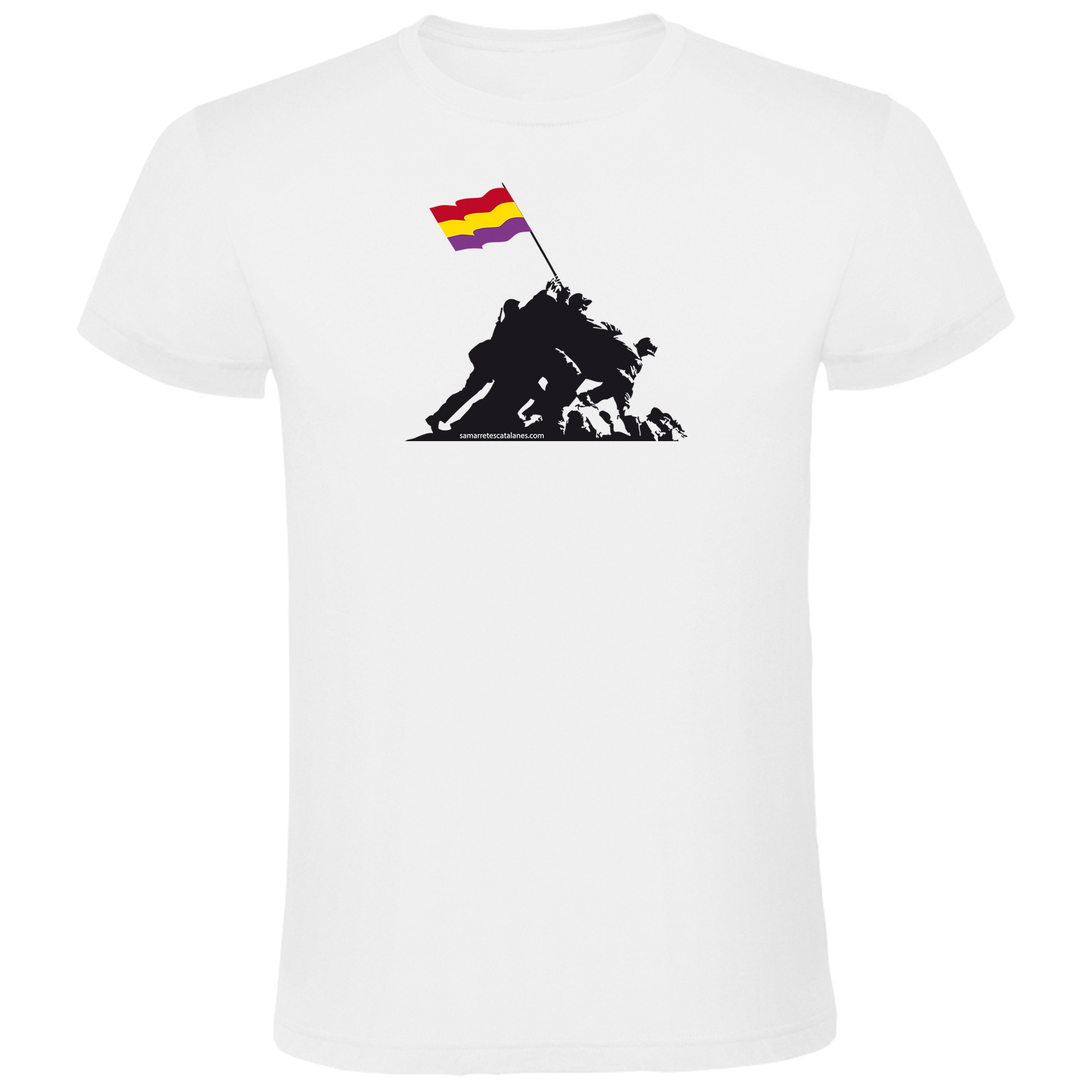 T Shirt Katalonien Iwo Jima Republicana Zurzarm Mann