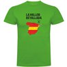 T Shirt Catalogne La Millor Retallada Manche Courte Homme