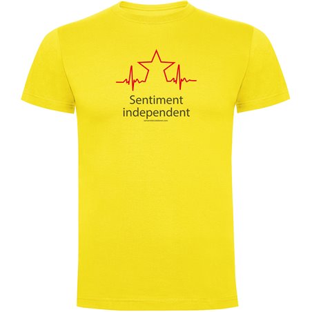 T Shirt Catalogne Sentiment Independent Manche Courte Homme