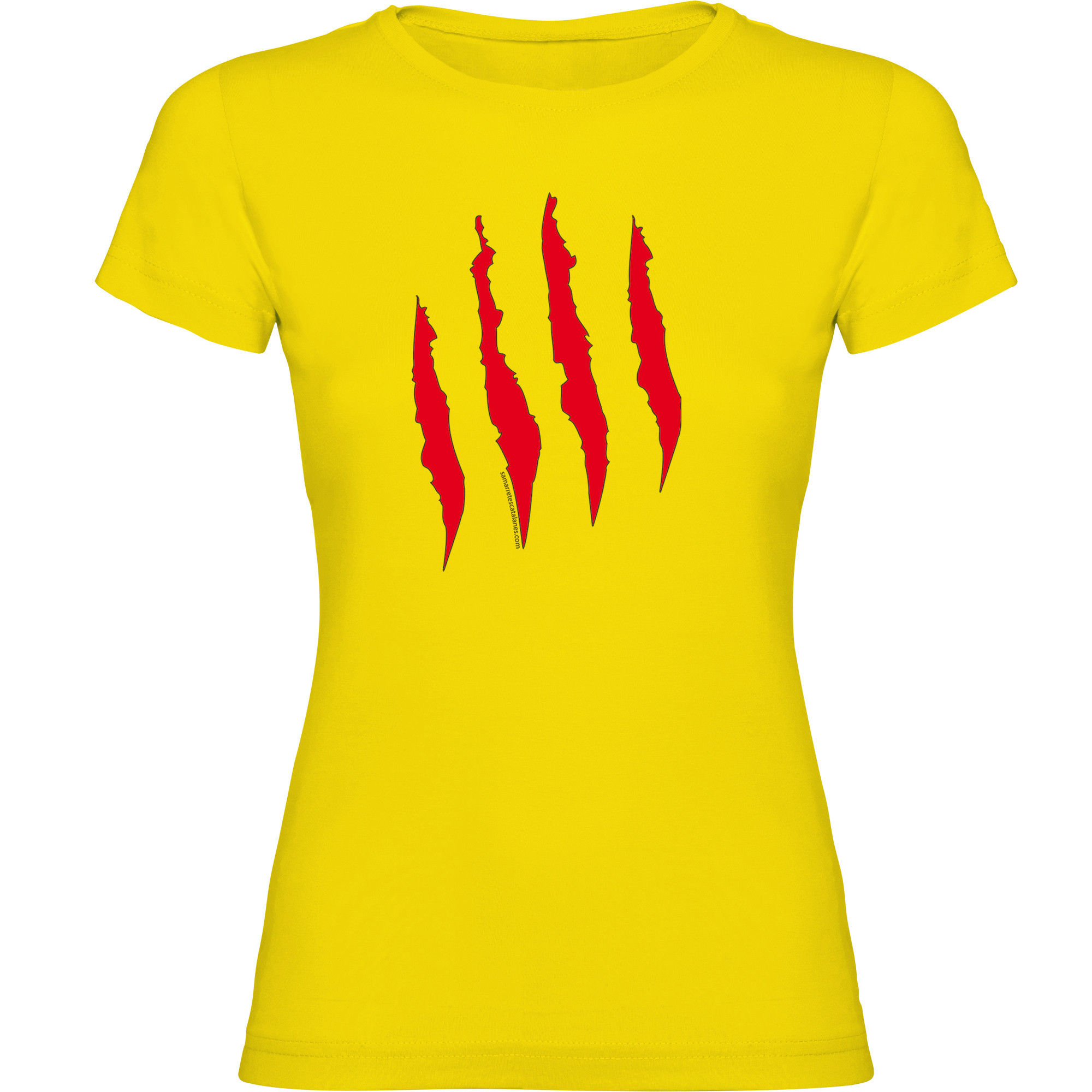 T Shirt Katalonien Urpada Catalana Kortarmad Kvinna