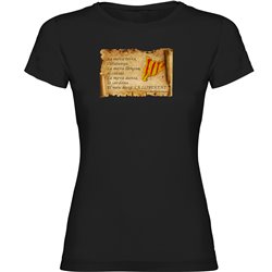Camiseta Catalunya Maragall Manga Corta Mujer