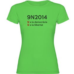 T Shirt Catalogna 9N2014 Manica Corta Donna