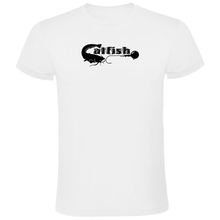 Camiseta Pesca Catfish Manga Corta Hombre