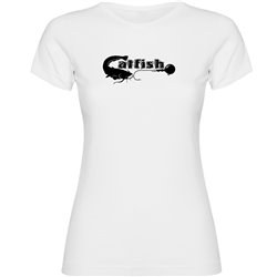 Camiseta Pesca Catfish Manga Corta Mujer