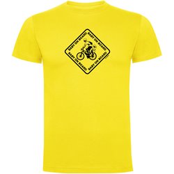 T Shirt Cycling Baby on Board Short Sleeves Man