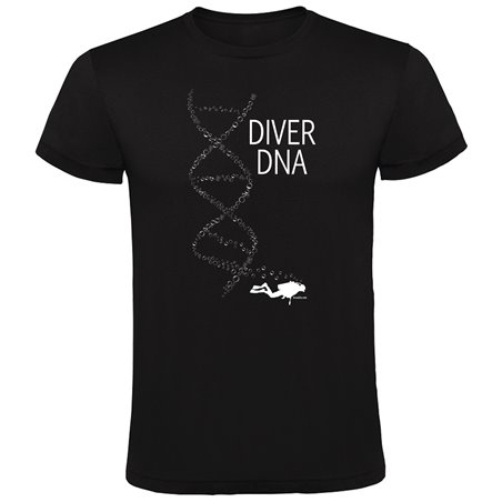 T Shirt Diving Diver DNA Short Sleeves Man