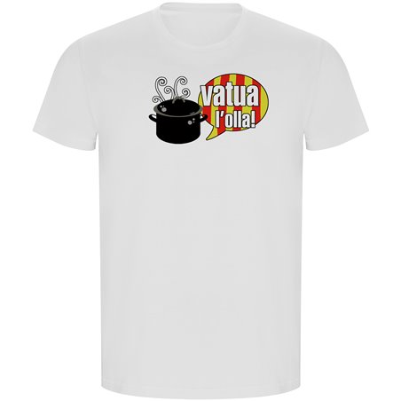 T Shirt ECO Catalogna Vatua l´Olla Manica Corta Uomo