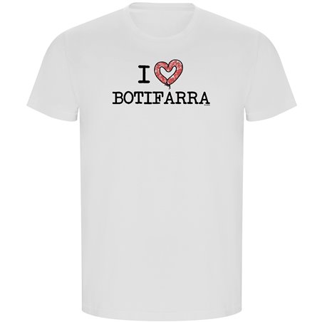T Shirt ECO Katalonien I Love Botifarra Kortarmad Man