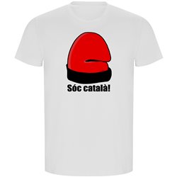 T Shirt ECO Katalonia Soc Catala Krotki Rekaw Czlowiek