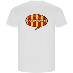 T Shirt ECO Katalonia Capsigrany Krotki Rekaw Czlowiek
