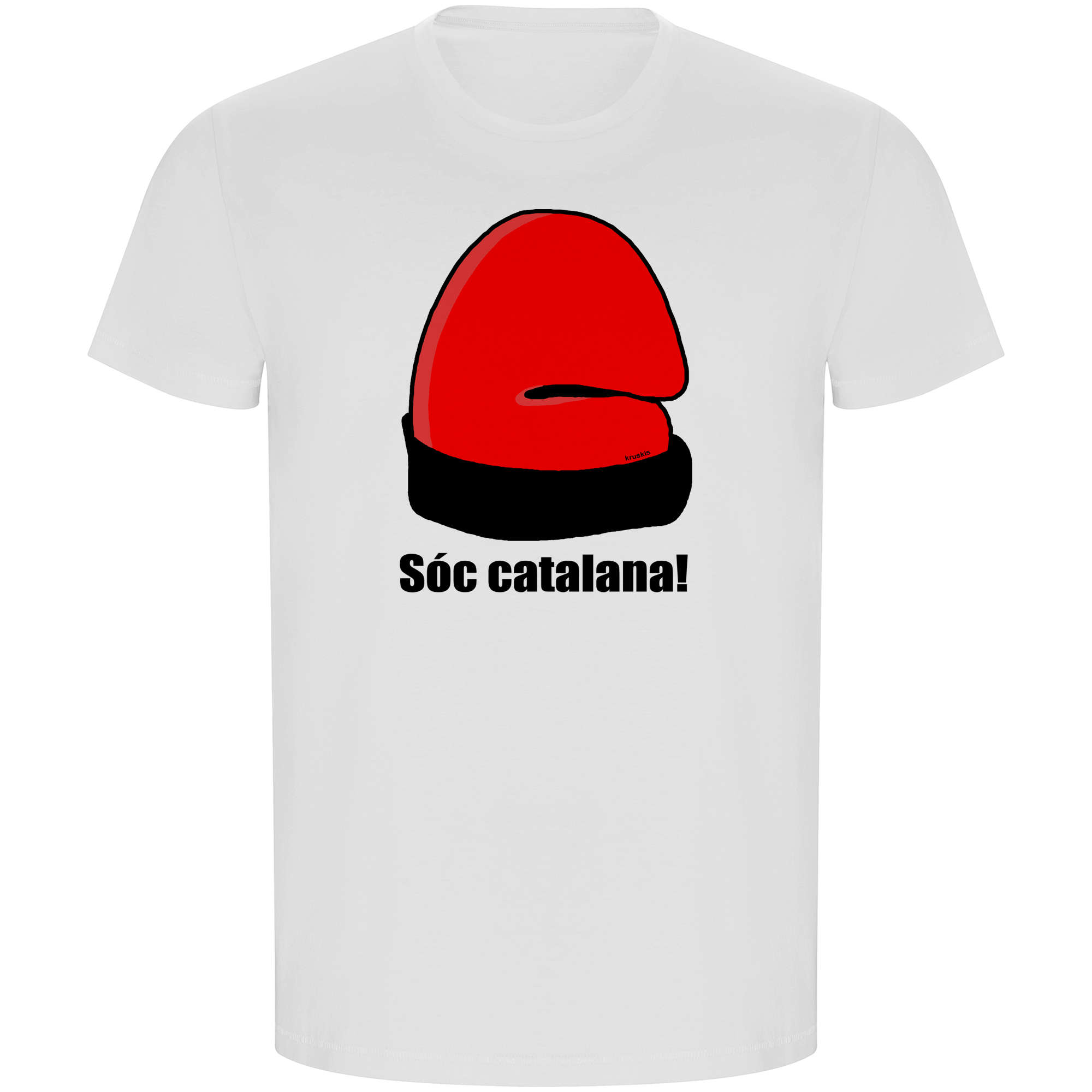 T Shirt ECO Catalonia Soc Catalana Short Sleeves Man