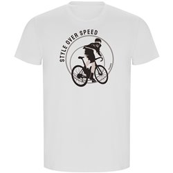 T Shirt ECO Cycling Style Over Speed Short Sleeves Man