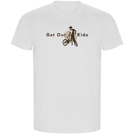 T Shirt ECO MTB Get Out and Ride Short Sleeves Man