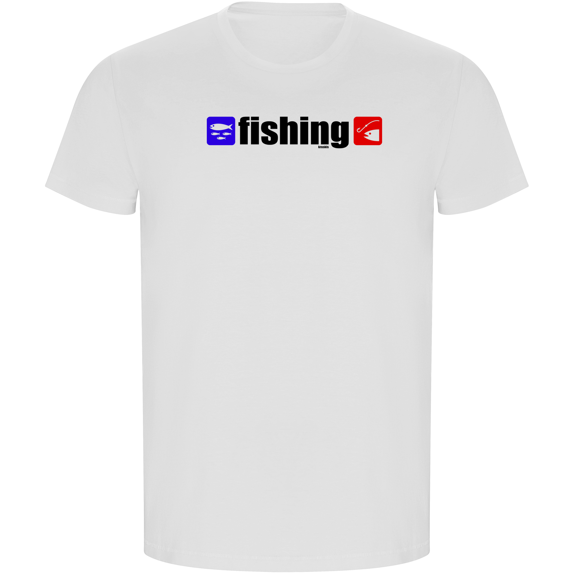 T Shirt ECO Wedkarstwo Fishing Krotki Rekaw Czlowiek