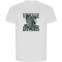 T Shirt ECO Nurkowanie Vintage Divers Krotki Rekaw Czlowiek