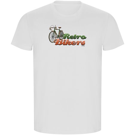 T Shirt ECO Velo Retro Bikers Manche Courte Homme