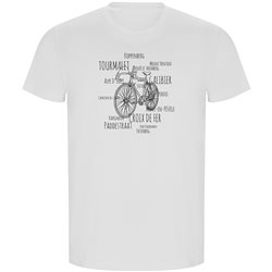 T Shirt ECO Cycling Hotspots Short Sleeves Man