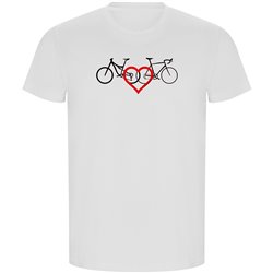 T Shirt ECO Jazda rowerem Love Krotki Rekaw Czlowiek