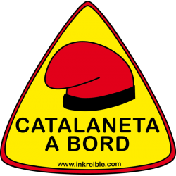 Adesivo catalaneta un bord
