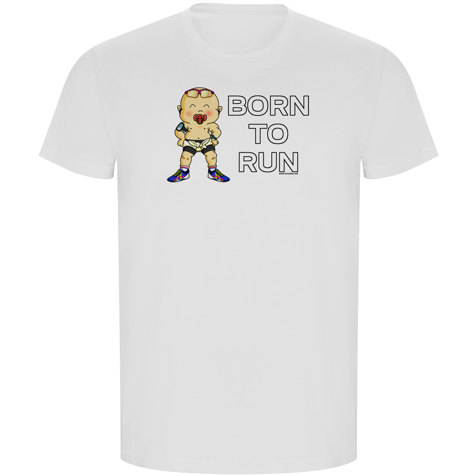 Camiseta ECO Running Born to Run Manga Corta Hombre