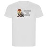 T Shirt ECO Jazda rowerem Born to Ride Krotki Rekaw Czlowiek