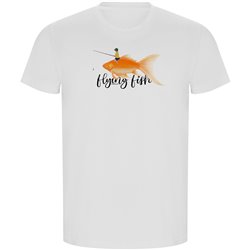 T Shirt ECO Wedkarstwo Flying Fish Krotki Rekaw Czlowiek