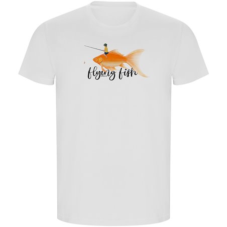 T Shirt ECO Pesca Flying Fish Manica Corta Uomo