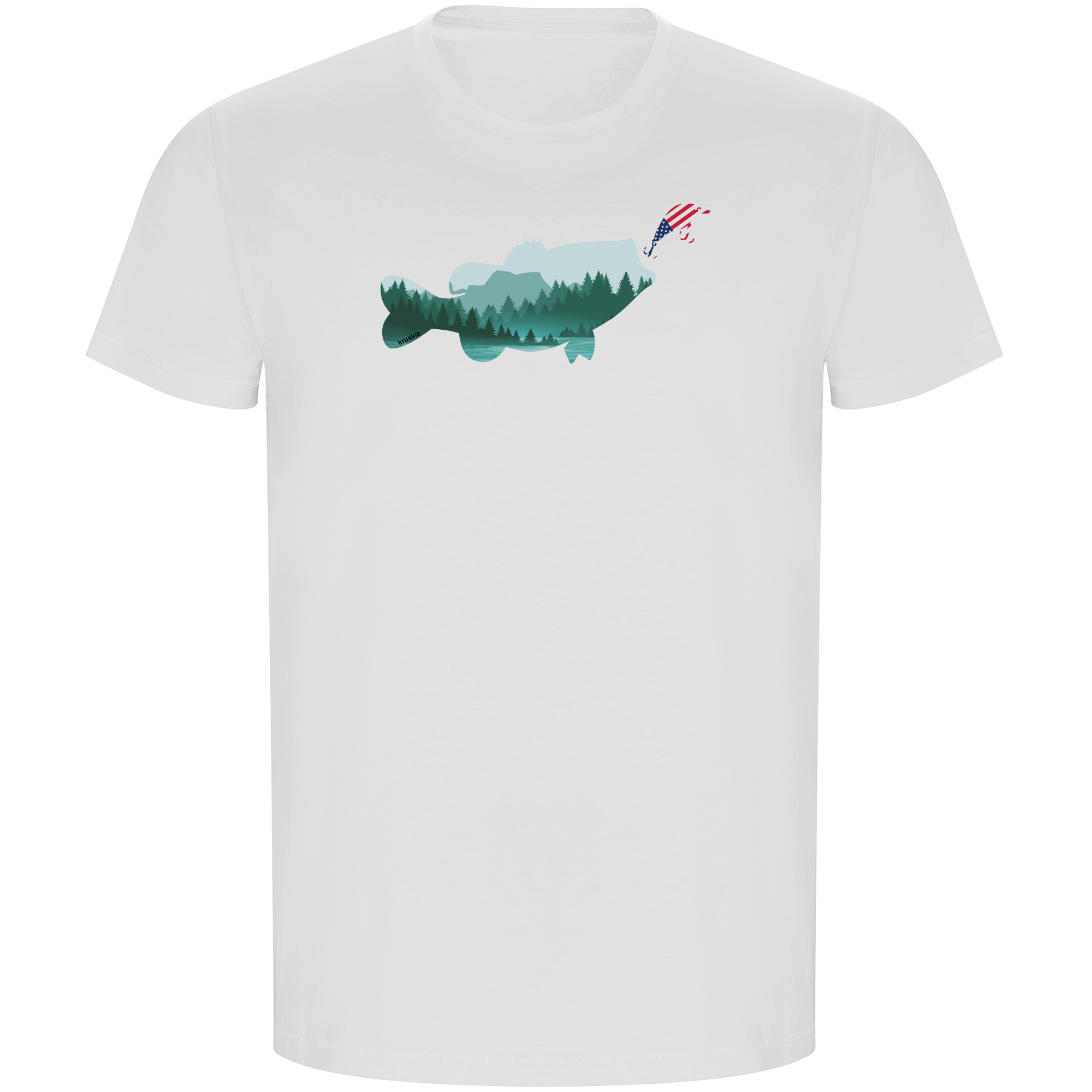 T Shirt ECO Peche Made in the USA Manche Courte Homme