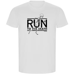 T Shirt ECO Rennen Run to the Death Korte Mowen Man