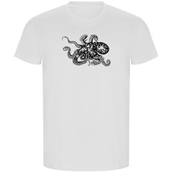 Camiseta ECO Buceo Psychedelic Octopus Manga Corta Hombre