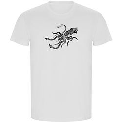T Shirt ECO Immersione Squid Tribal Manica Corta Uomo