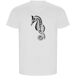 T Shirt ECO Tauchen Seahorse Tribal Kurzarm Mann