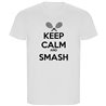 T Shirt ECO Tennis Keep Calm and Smash Korte Mowen Man