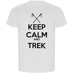 T Shirt ECO Trekking Keep Calm And Trek Short Sleeves Man