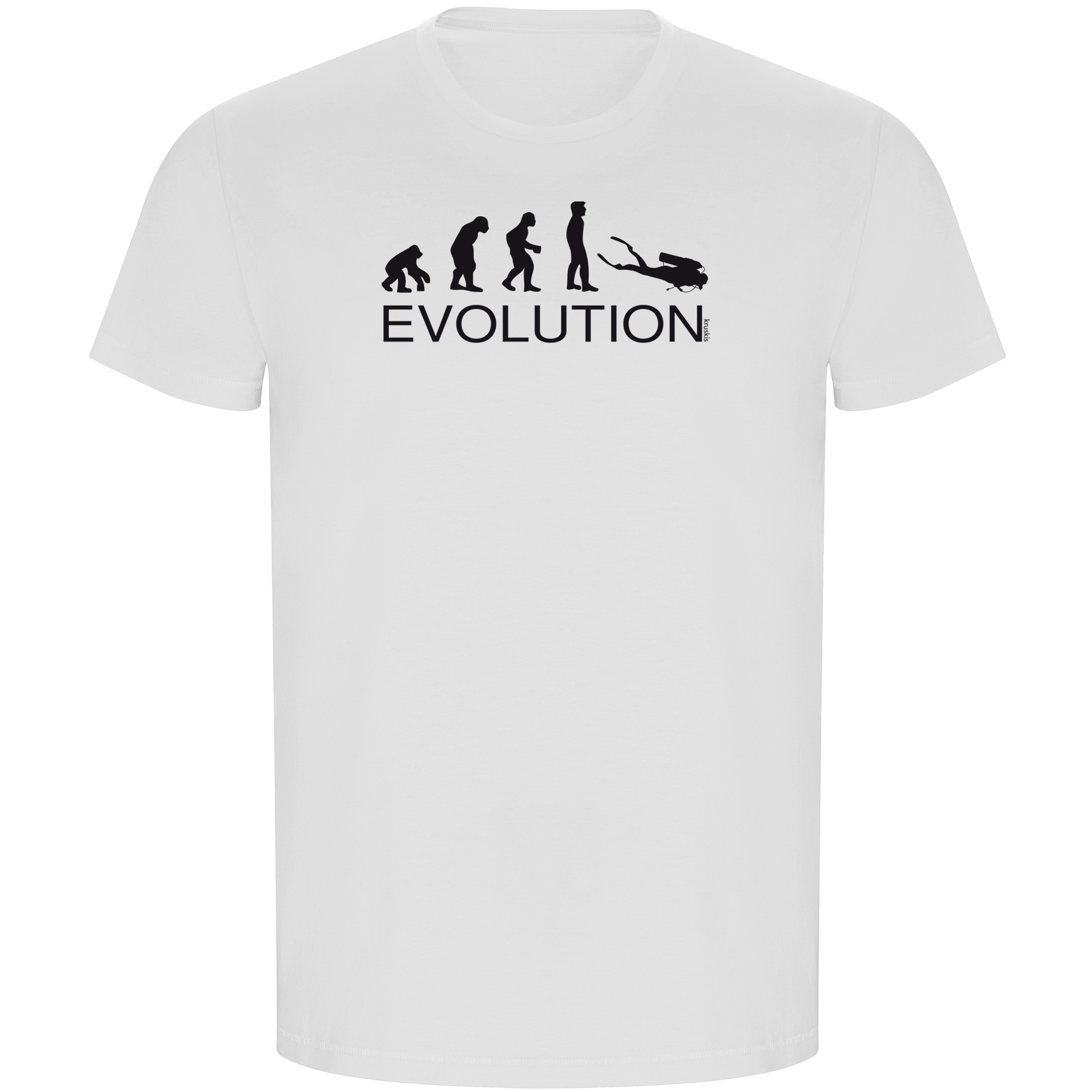Camiseta ECO Buceo Evolution Diver Manga Corta Hombre