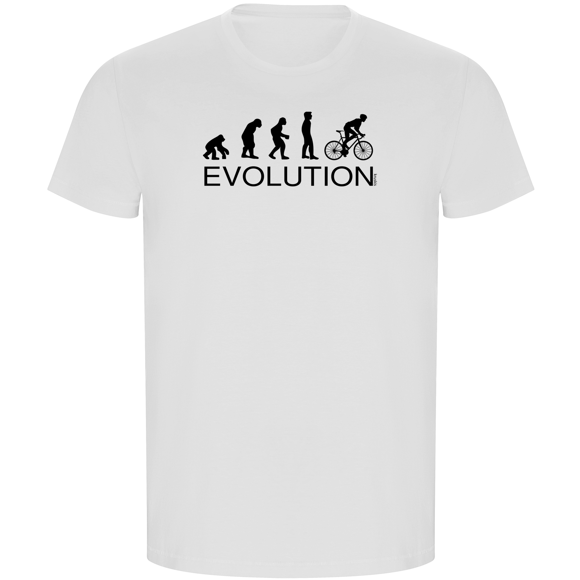 Camiseta ECO Ciclismo Evolution Bike Manga Corta Hombre