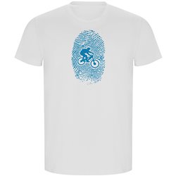 T Shirt ECO MTB MTB Fingerprint Krotki Rekaw Czlowiek