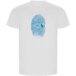 T Shirt ECO Palestra Crossfit Fingerprint Manica Corta Uomo