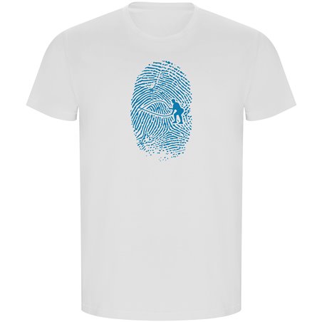 T Shirt ECO Gym Crossfit Fingerprint Kortarmad Man