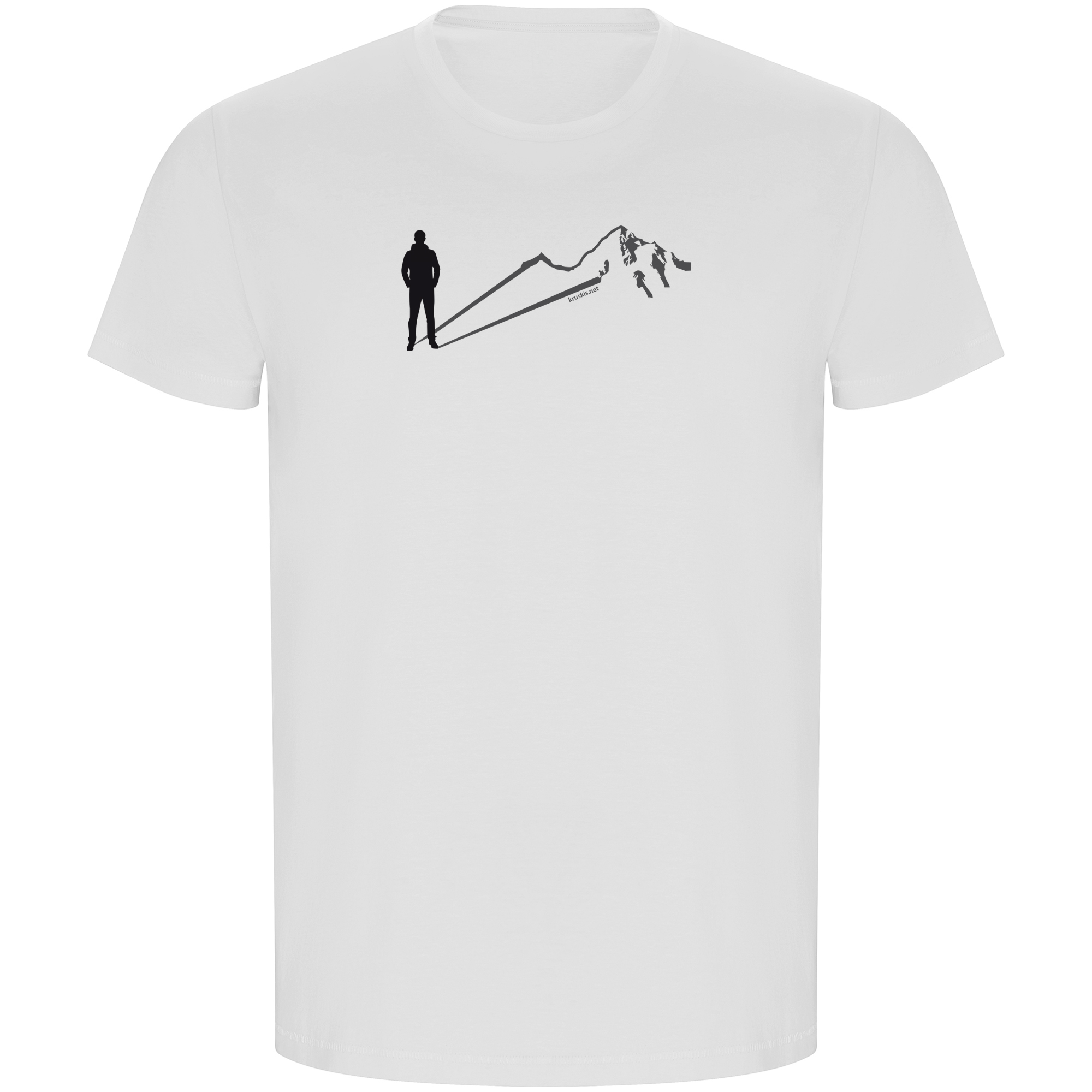 T Shirt ECO Bergsteigen Shadow Mountain Kurzarm Mann