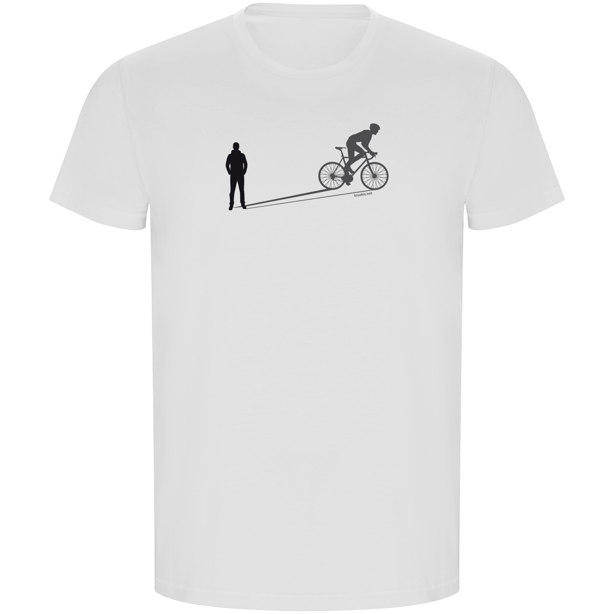 T Shirt ECO Cykling Shadow Bike Kortarmad Man