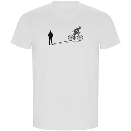 T Shirt ECO Jazda rowerem Shadow Bike Krotki Rekaw Czlowiek