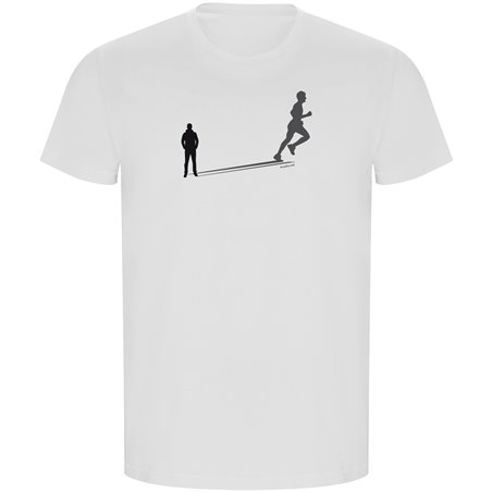 T Shirt ECO Lopning Shadow Run Kortarmad Man