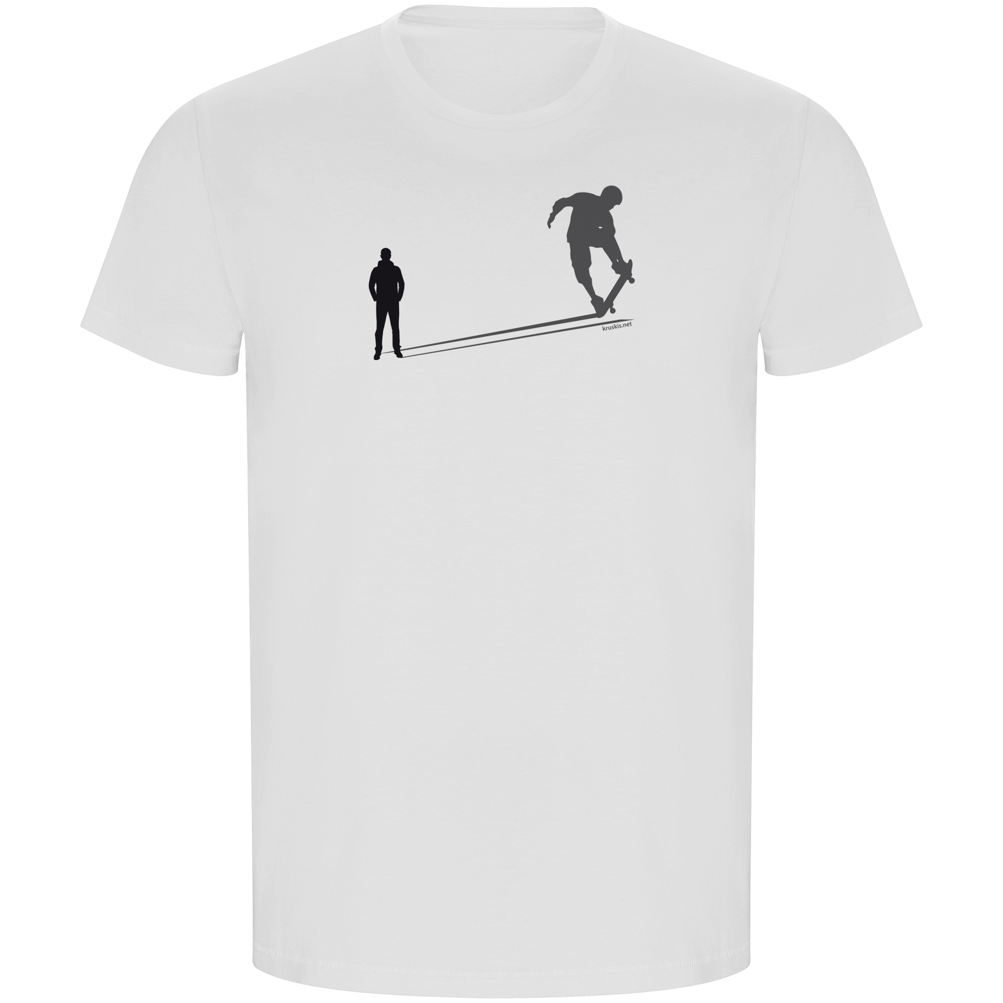 T Shirt ECO Skateboardakning Shadow Skate Kortarmad Man